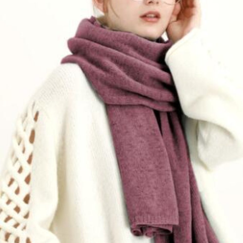 100% Wool Blanket Shawl Wrap oversized Scarf